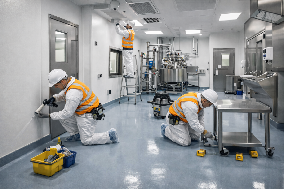 Renovasi Area Produksi GMP