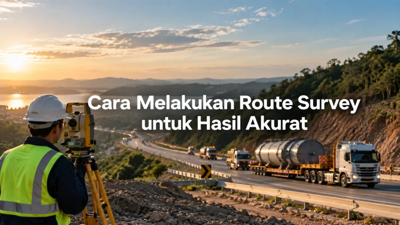 cara melakukan route survey