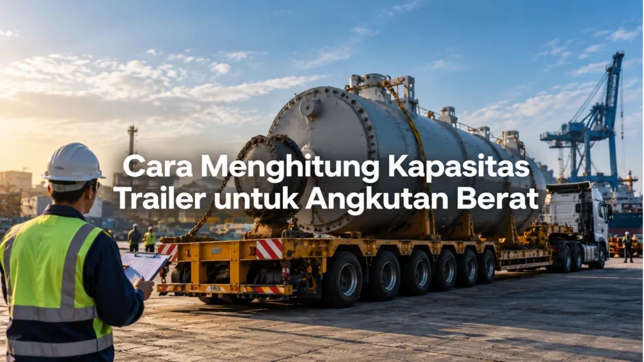 cara menghitung kapasitas trailer